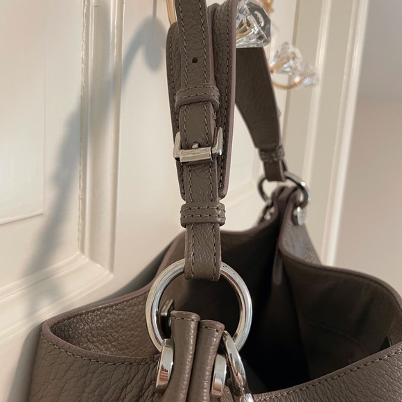 *RARE* MULBERRY Taupe Calfskin Freya Hobo Bag - Picture 3 of 13